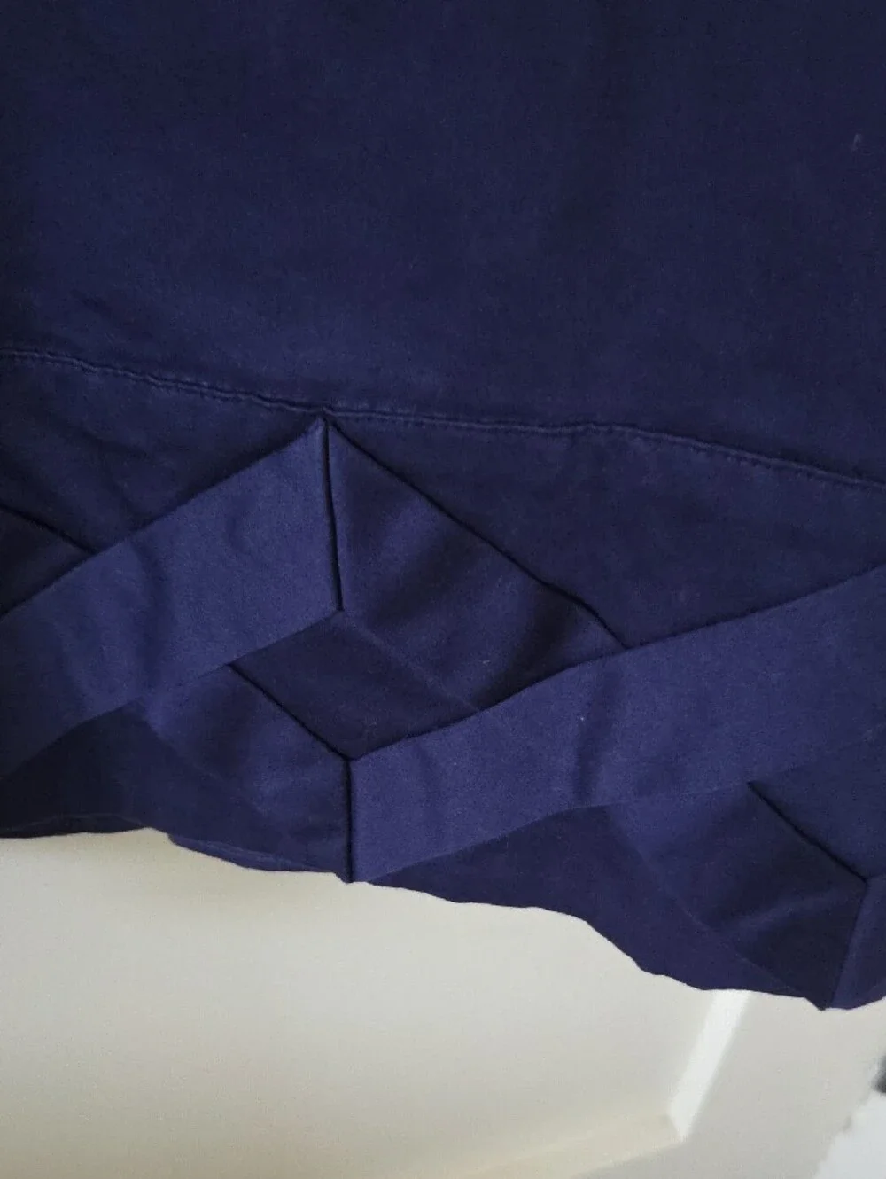 Kate spade Rich Navy with Gold Buttons Front Pleated Dress, Incredible Detail